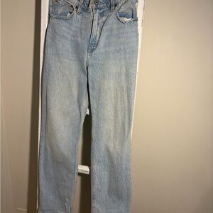 Abercrombie & Fitch Light Blue High Rise Jeans